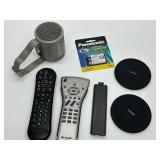 Sony Portable Speaker with Strap & Anker Wireless Chargers 2-Pack Panasonic Phone Battery Xfinity & Sharp Remotes