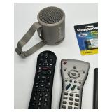 Sony Portable Speaker with Strap & Anker Wireless Chargers 2-Pack Panasonic Phone Battery Xfinity & Sharp Remotes