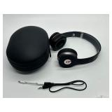 Beats Dr. Dre SOLO Over-Ear Headphones - Black With Case & 3.5mm Cable
