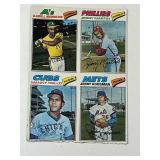 Baseball Booklet Collection - Vintage Yearbooks & Magazines Mead Folders & Large Cards