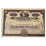 Vintage Stock Certificates Collection – Early 1900s U.S. Corporations (Lot of 9