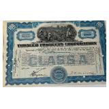 Vintage Stock Certificates Collection – Early 1900s U.S. Corporations (Lot of 9