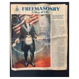 Masonic Collectibles Including Certificates, Letter, Pinback & More Memorabilia