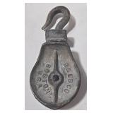 Vintage Snatch Block Pulley - B & LB Co Boston USA
