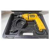 DeWalt DW106 3/8 in Corded Drill 120V AC 0-2500 RPM with Case