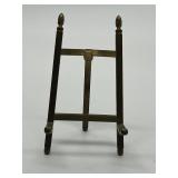 Vintage Brass Easel Set & Ornate Frames (Lot of 3)