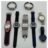 Ladies Fun Fashion Watches Including Geneva & CHICOS Quartz Watches (Lot of 8)