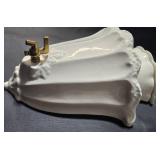Vintage 1970 Holland Mold Ceramic Faux Fountain Wall Hanging