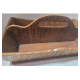 Vintage Munising Rooster Wooden Bowl & Butlers