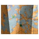 Vintage & Modern Lake Minnetonka Maps (Lot of 4)