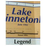 Vintage & Modern Lake Minnetonka Maps (Lot of 4)