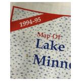 Vintage & Modern Lake Minnetonka Maps (Lot of 4)