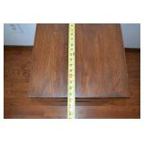 Nightstand - Oak Wood Finish - 2 Drawers & Lower Cabinet - 16 W x 14 D x 24 H