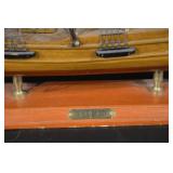 HMS Bounty Model Ship - Handcrafted Wooden Display Model