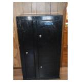 HOMSAFE Home Safe - 2-Door Cabinet, Shelves, Keyed Lock, 54in Tall