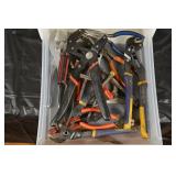 4-Drawer Plastic Tool Organizer - Assorted Hand Tools (Pliers, Screwdrivers, Hex Keys)