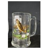 Schmidt Beer Collector Series Glass Mugs - Set of 9