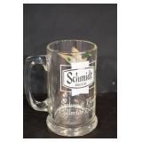 Schmidt Beer Collector Series Glass Mugs - Set of 9