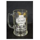 Schmidt Beer Collector Series Glass Mugs - Set of 9