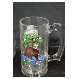 Schmidt Beer Collector Series II Glass Mugs - Lot of 4