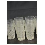 Crystal Cut Glassware Set - Stemware, Tumblers & Cordial Glasses