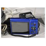 Canon PowerShot Silver Digital Camera & Canon PowerShot Blue Digital Camera & Kodak EasyShare CX7300