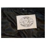 ZAD Leather and Cycle Motorcycle Pants - Black Leather, Size 40