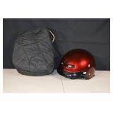 Z1R Nomad Motorcycle Helmet - Red Gloss, Size S, DOT Certified