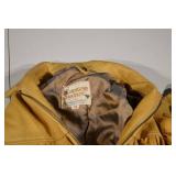 Buckskin Fringe Leather Jacket - Size 20
