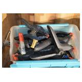 ZipSnip Cutter Kit with Assorted Hand Tools in Plastic Bins