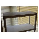 White 3-Tier Shelving Unit - Freestanding Storage Organizer