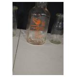 Two Rivers Ice Cream Co. Glass Milk Bottles (Lot of 4) - Vintage Wisconsin