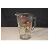 Schmidt Beer Glass - Honest to Minnesota Promotional Pitcher - Vintage Collectible