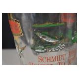 Schmidt Beer Glass - Honest to Minnesota Promotional Pitcher - Vintage Collectible