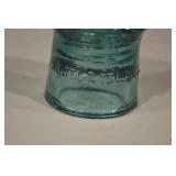 Hemingray No. 9 Glass Telegraph Insulator - Teal Green (Lot of 3)