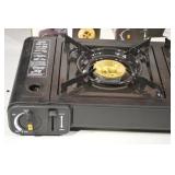 Butane Range - 2 Brass Burners Portable Camping Stove