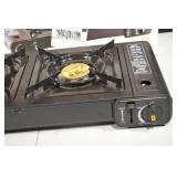Butane Range - 2 Brass Burners Portable Camping Stove