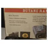 Butane Range - 2 Brass Burners Portable Camping Stove