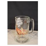 Schmidt Beer Mugs - Duck & Wildlife Scene Glasses (Set of 9)