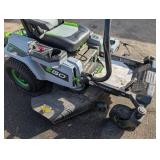 EGO Z6 56V Electric Riding Lawn Mower Only 33 Hours!