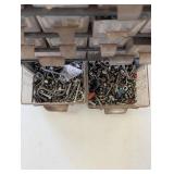 PowR Kraft 12-Drawer Metal Parts Organizer with Assorted Hardware