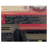 Honda EX1000 Portable Generator - 900W Continuous / 1000W Peak, 120V AC