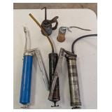 Vintage Grease Guns with Oilers (Lot of 5)
