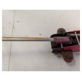 Pro-Lift MVP Floor Jack - Red Hydraulic Car Jack with Handle