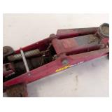 Pro-Lift MVP Floor Jack - Red Hydraulic Car Jack with Handle