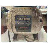Tool Shop 241-1406 6 in Bench Grinder - 1/2 HP, 3450 RPM