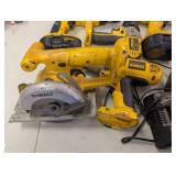 DeWALT 18V XRP Cordless Drill Bundle With Chargers & Circular Saw
