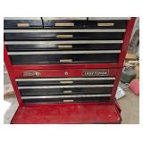 Craftsman Ball-Bearing Tool Chest Set on Wheels - 2-Piece Cabinet