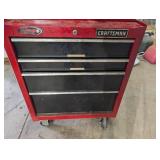 Craftsman Ball-Bearing Tool Chest Set on Wheels - 2-Piece Cabinet