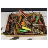 Assorted Screwdrivers & Bit Set in Box - Includes Pozidriv Bits (PZ0-PZ3)